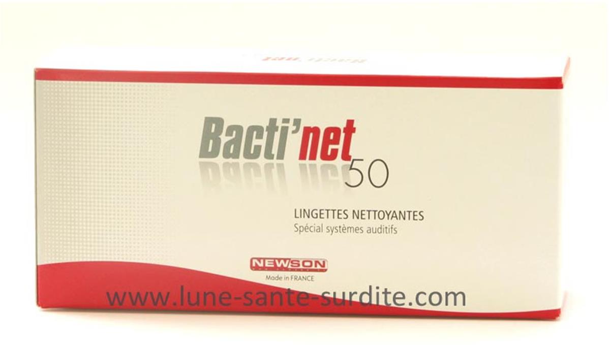 Bactinet 50 lingettes (x20) - Newson